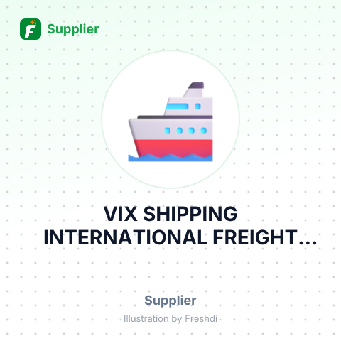 VIX SHIPPING INTERNATIONAL FREIGHT LTDA – summary card, no photo uploaded yet