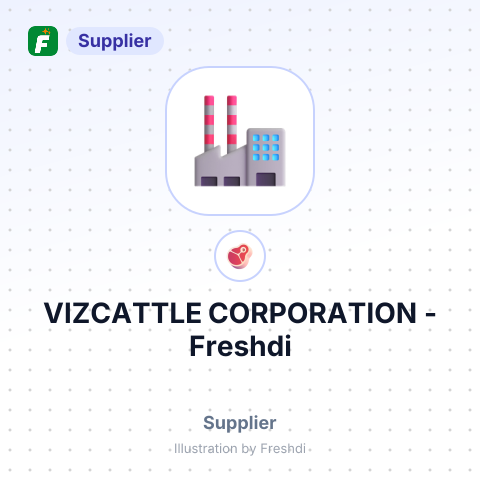 VIZCATTLE CORPORATION – summary card, no photo uploaded yet