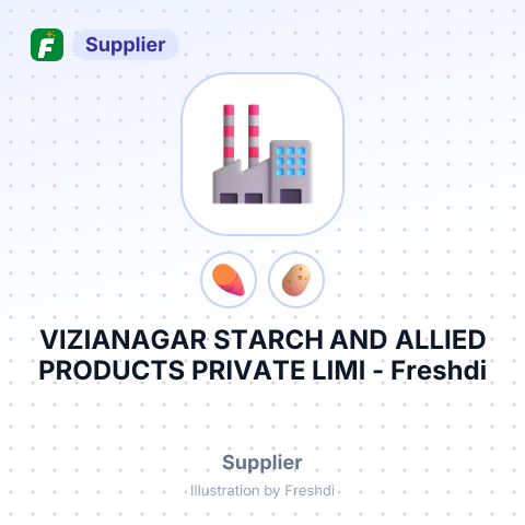 VIZIANAGAR STARCH AND ALLIED PRODUCTS PRIVATE LIMI – summary card, no photo uploaded yet