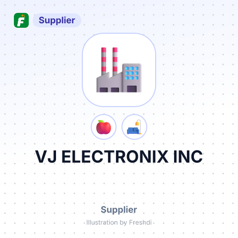 VJ ELECTRONIX INC – summary card, no photo uploaded yet