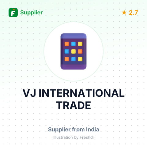 VJ INTERNATIONAL TRADE  – summary card, no photo uploaded yet