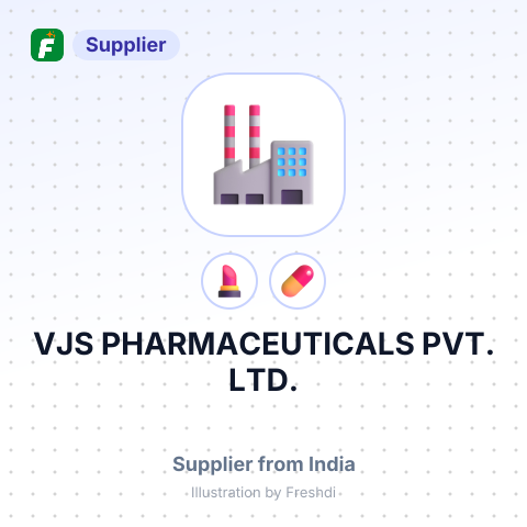VJS PHARMACEUTICALS PVT. LTD. – summary card, no photo uploaded yet