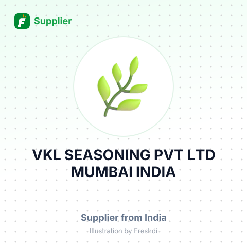 VKL SEASONING PVT LTD MUMBAI, INDIA – summary card, no photo uploaded yet