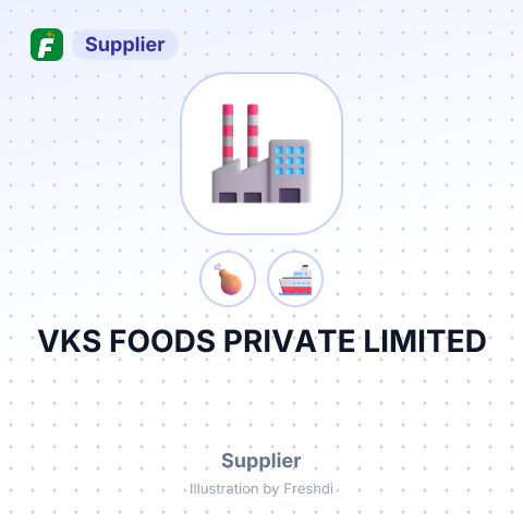 VKS FOODS PRIVATE LIMITED – summary card, no photo uploaded yet