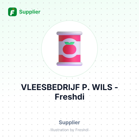 VLEESBEDRIJF P. WILS – summary card, no photo uploaded yet