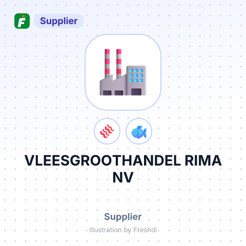 VLEESGROOTHANDEL RIMA NV – summary card, no photo uploaded yet
