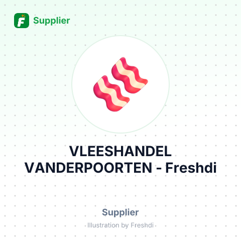 VLEESHANDEL VANDERPOORTEN – summary card, no photo uploaded yet