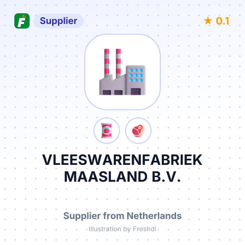 VLEESWARENFABRIEK MAASLAND B.V. – summary card, no photo uploaded yet