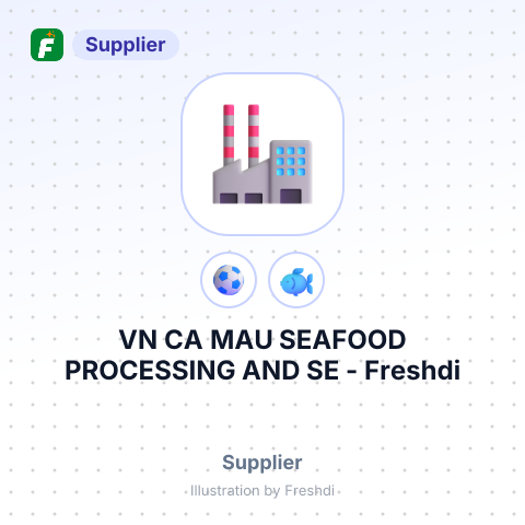 VN CA MAU SEAFOOD PROCESSING AND SE – summary card, no photo uploaded yet