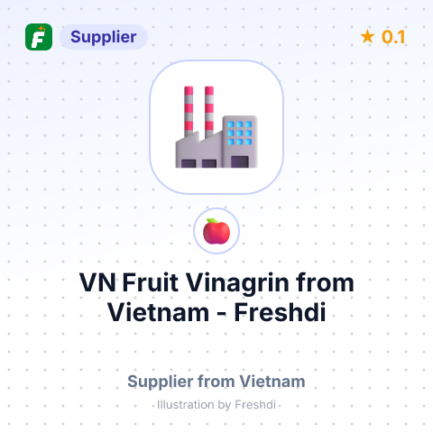VN Fruit Vinagrin  – summary card, no photo uploaded yet