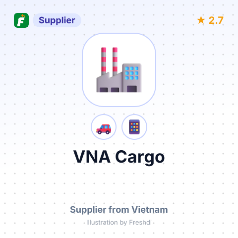 VNA Cargo – summary card, no photo uploaded yet
