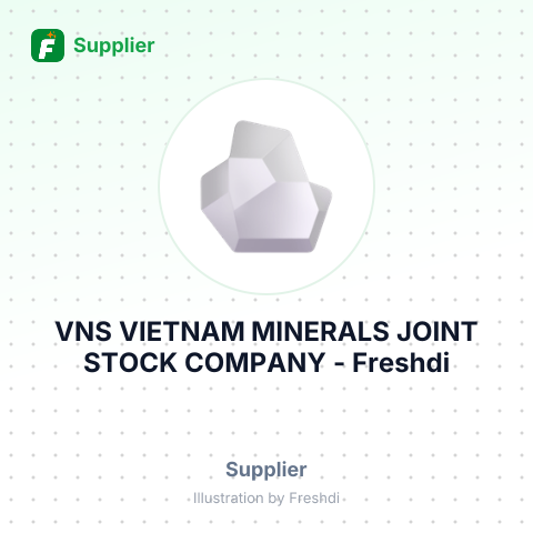 VNS VIETNAM MINERALS JOINT STOCK COMPANY – summary card, no photo uploaded yet