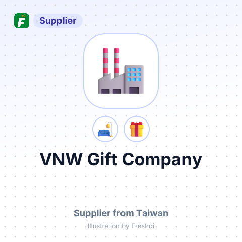 VNW Gift Company – summary card, no photo uploaded yet