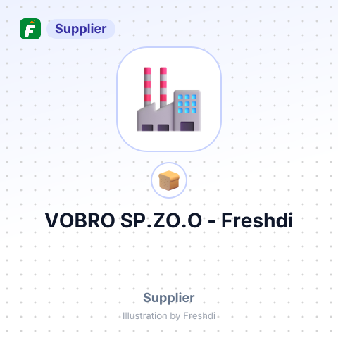 VOBRO SP.ZO.O – summary card, no photo uploaded yet