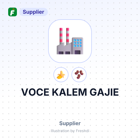 VOCE KALEM GAJIE – summary card, no photo uploaded yet