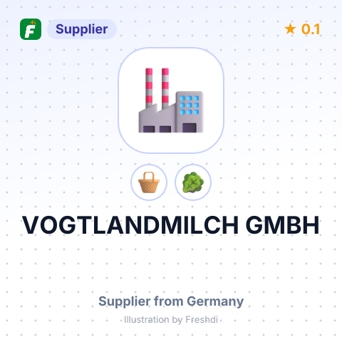 VOGTLANDMILCH GMBH – summary card, no photo uploaded yet