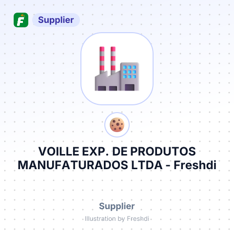 VOILLE EXP. DE PRODUTOS MANUFATURADOS LTDA – summary card, no photo uploaded yet