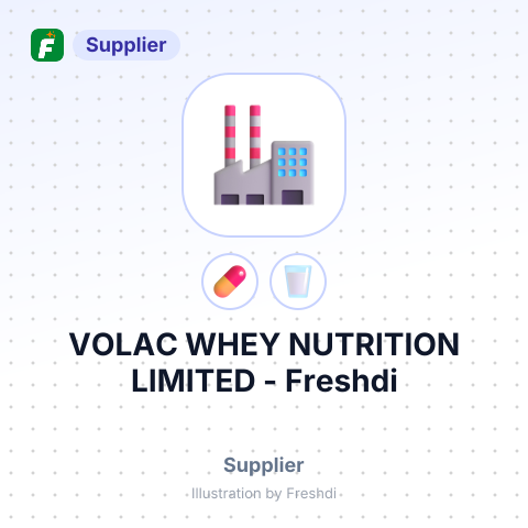VOLAC WHEY NUTRITION LIMITED – summary card, no photo uploaded yet