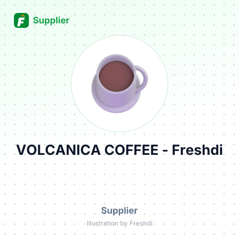 VOLCANICA COFFEE – summary card, no photo uploaded yet