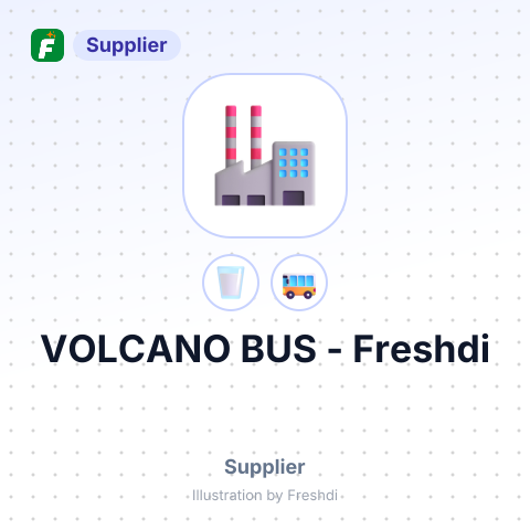 VOLCANO BUS – summary card, no photo uploaded yet