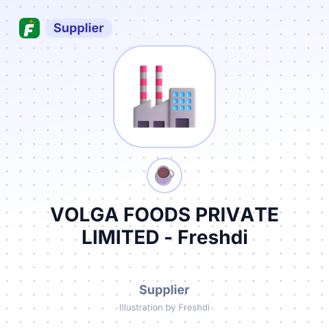 VOLGA FOODS PRIVATE LIMITED – summary card, no photo uploaded yet