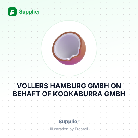 VOLLERS HAMBURG GMBH ON BEHAFT OF KOOKABURRA GMBH – summary card, no photo uploaded yet