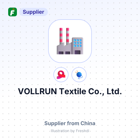 VOLLRUN Textile Co., Ltd. – summary card, no photo uploaded yet
