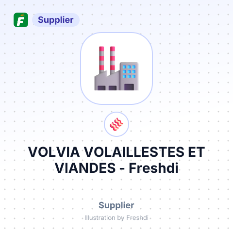 VOLVIA VOLAILLESTES ET VIANDES – summary card, no photo uploaded yet