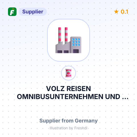 VOLZ REISEN OMNIBUSUNTERNEHMEN UND REISEBÜRO E.K. – summary card, no photo uploaded yet