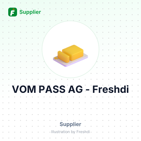 VOM PASS AG – summary card, no photo uploaded yet
