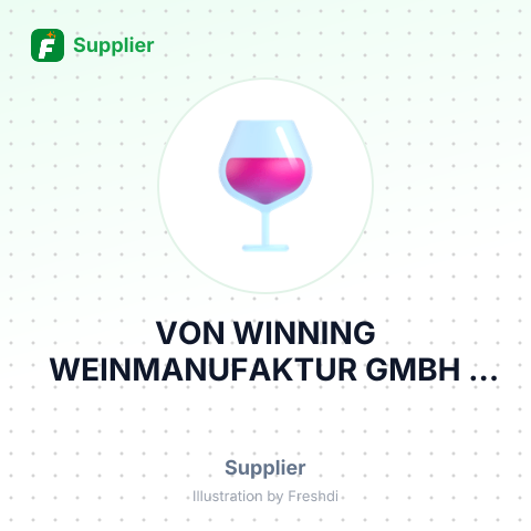 VON WINNING WEINMANUFAKTUR GMBH – summary card, no photo uploaded yet