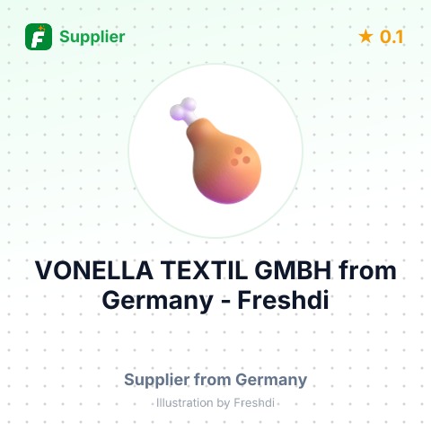 VONELLA TEXTIL GMBH – summary card, no photo uploaded yet