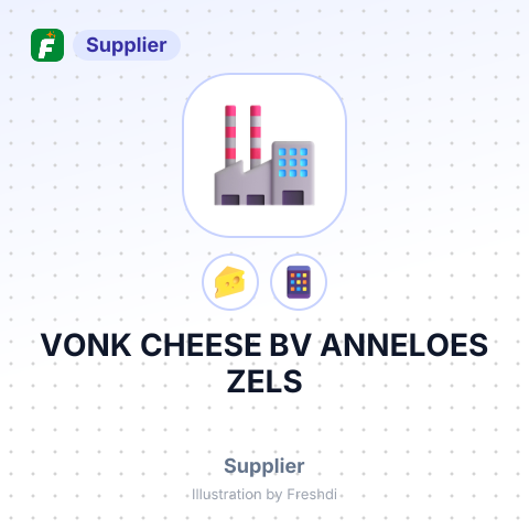 VONK CHEESE BV ANNELOES ZELS – summary card, no photo uploaded yet