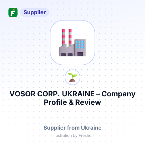 VOSOR CORP., UKRAINE – summary card, no photo uploaded yet