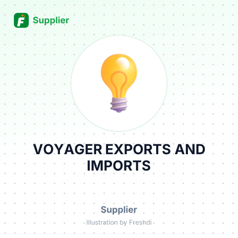 VOYAGER EXPORTS AND IMPORTS – summary card, no photo uploaded yet