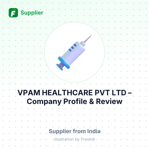 VPAM HEALTHCARE PVT LTD – summary card, no photo uploaded yet