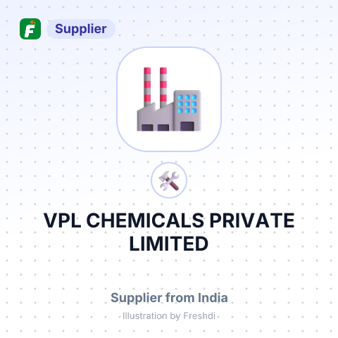 VPL CHEMICALS PRIVATE LIMITED – summary card, no photo uploaded yet