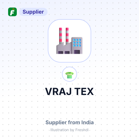 VRAJ TEX – summary card, no photo uploaded yet