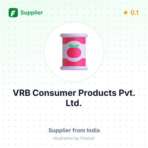 VRB Consumer Products Pvt. Ltd. – summary card, no photo uploaded yet