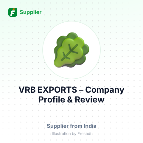 VRB EXPORTS – summary card, no photo uploaded yet