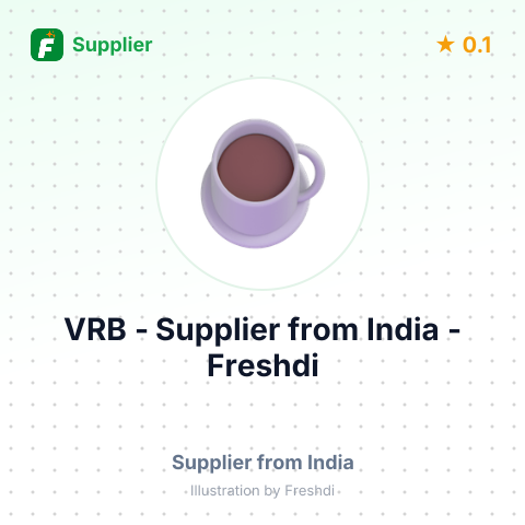 VRB  – summary card, no photo uploaded yet