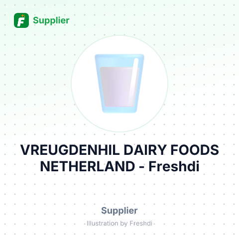 VREUGDENHIL DAIRY FOODS NETHERLAND – summary card, no photo uploaded yet