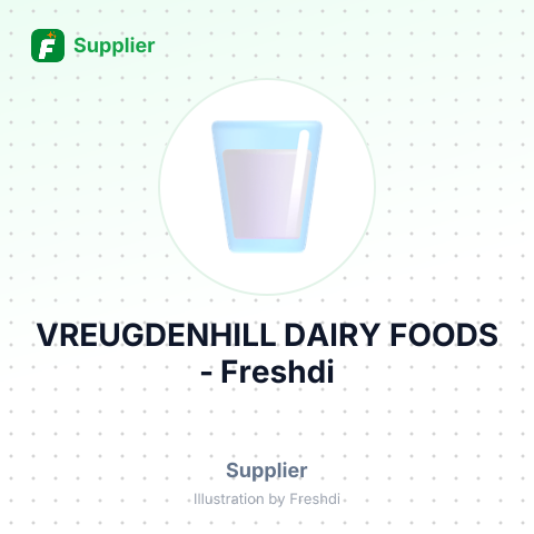 VREUGDENHILL DAIRY FOODS – summary card, no photo uploaded yet