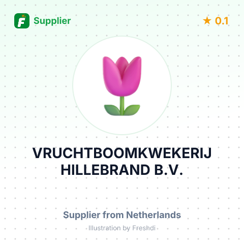 VRUCHTBOOMKWEKERIJ HILLEBRAND B.V. – summary card, no photo uploaded yet