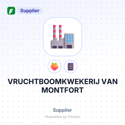 VRUCHTBOOMKWEKERIJ VAN MONTFORT – summary card, no photo uploaded yet