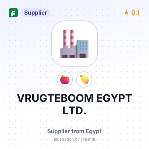 VRUGTEBOOM EGYPT LTD. – summary card, no photo uploaded yet