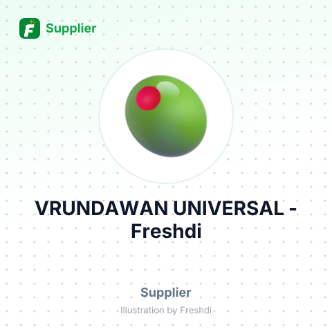 VRUNDAWAN UNIVERSAL – summary card, no photo uploaded yet
