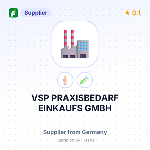 VSP PRAXISBEDARF EINKAUFS GMBH – summary card, no photo uploaded yet