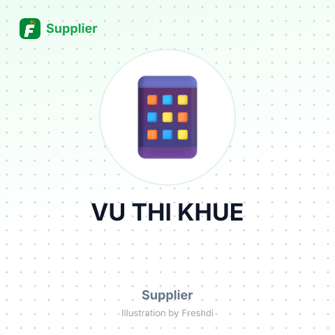 VU THI KHUE – summary card, no photo uploaded yet