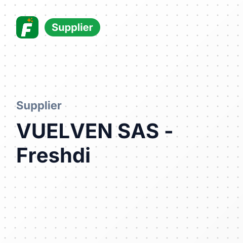 VUELVEN SAS – summary card, no photo uploaded yet